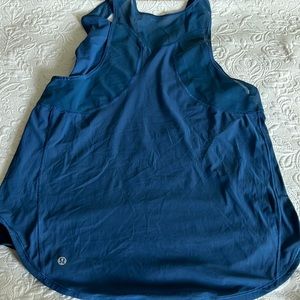 Lululemon Sculpt Tank Blue